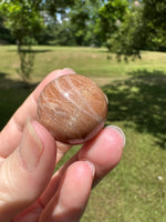 Sparkling Sunstone Sphere mixed with Moonstone #10