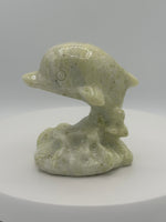 Lantian Jade Carved Dolphin #2