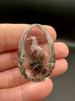 Beautiful Horse Garden Quartz Inner Scene Carving #4