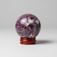 Spark Lepidolite Sphere #1