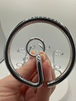 Silver Wand or Tower Holder Display Stand