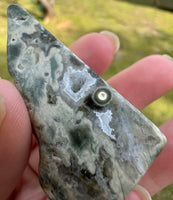 8th Vein Ocean Jasper Polished Free Form #22