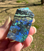 Azurite Mixed Malachite Point #8