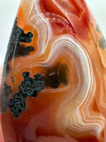 Carnelian Mixed Quartz Arrow Tower #4