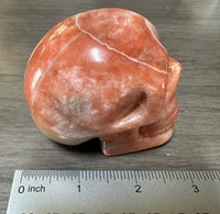 Orange Jade Skull #11