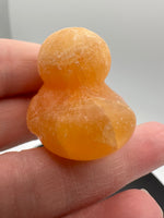 Carved Yellow Stone Duck #2