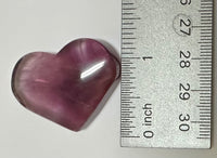 Candy Fluorite Carved Heart #2