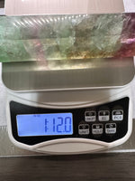Large Fat Watermelon Fluorite Tower #5