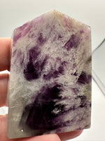 Feather Fluorite Free Form with Rainbows #3