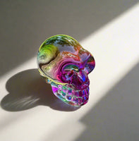 Mini Hand Carved Skull #6