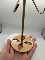 Amethyst Agate Heart Wings Carving with Stand #2