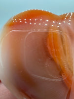 Carnelian Heart Palm Stone #5