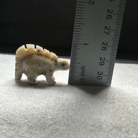 Carved Stegosaurus Soapstone