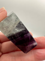Feather Fluorite Free Form with Rainbows #2