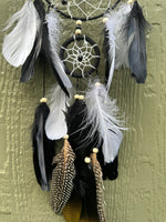 Black Dream Catcher with Feathers #3