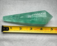 Neon Green Fluorite Scepter #1