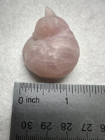 Rosé Quartz Sleeping Cat