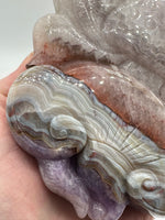 Amethyst Lace Agate Nine-Tailed Fox #7