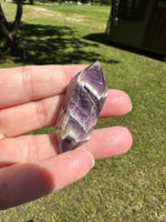 Double Terminated Chevron Amethyst Point #2