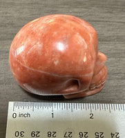 Orange Jade Skull #6