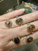Natural Rutile Rings