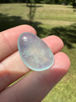 Clear Aquamarine Tumble for Wire wrapping, etc