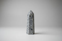 Gray Lace Agate Tower #9