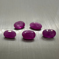 Ruby 5x3mm Oval