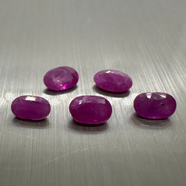 Ruby 5x3mm Oval