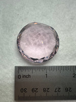 Light Pink Glass Gemstone Paperweight