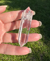 Natural Quartz Double Terminated Wand Point #19