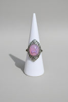 Natural Charoite Ring #15