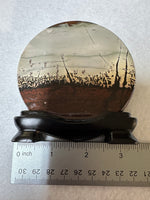 Natural Picture Jasper Slab with Stand #3