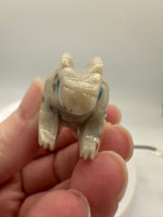 Carved Stegosaurus Soapstone