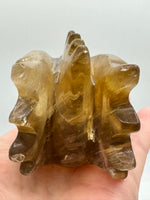 Fluorite Dragon Head Carving #20