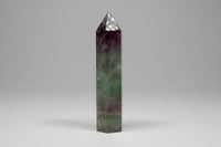 Large Fat Watermelon Fluorite Tower #4