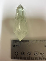 Double Terminated Prasiolite Scepter Wand #6