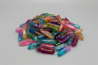 Aura Colorful Clear Quartz Small to Medium