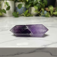Double Terminated Phantom Amethyst Scepter Wand #11