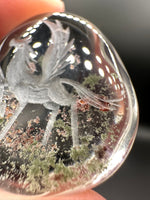 Beautiful Pegasus Garden Quartz Inner Scene Carving #1