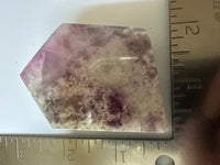 Feather Fluorite Free Form with Rainbow #10
