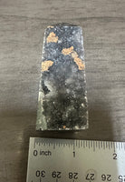 Black Chalcedony Sphalerite Obelisk Tower #6