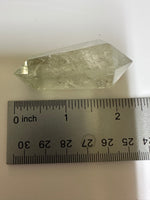 Double Terminated Prasiolite Scepter Wand #4