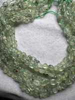 Prehnite Freeform Bead Strand