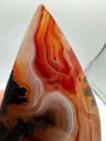 Carnelian Mixed Quartz Arrow Tower #4