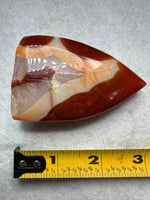 Carnelian Mixed Quartz Arrow Tower #6