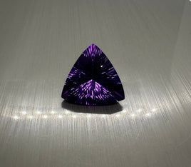 Amethyst Trilliant 20x20x12mm 20.44ct