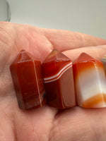 Mini Polished Carnelian Towers