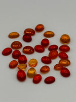 Fire Opal 4x3mm-5x3mm Oval Cabochon