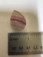 Pear Shape Candy Fluorite Cabochon #4